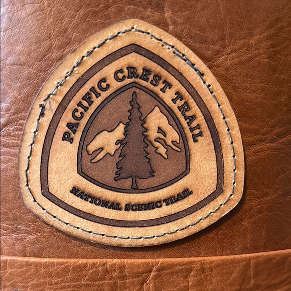 One of a kind Brown Leather tote bag - Picture 5 of 6